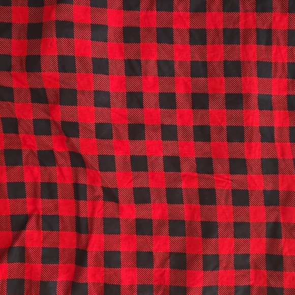 Checkered Red Bandana - Picture 2 of 4